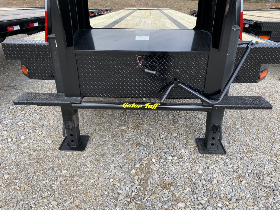 Air Ride Gooseneck Trailer With Hydraulic Dovetail Air Ride Trailers 