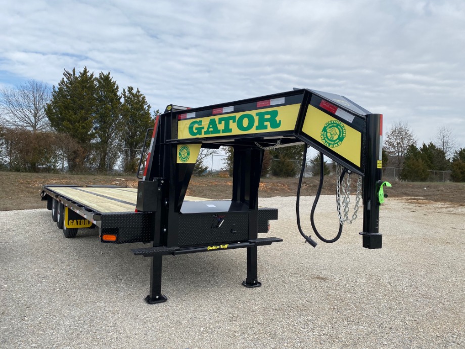 Air Ride Gooseneck Trailer With Triple Axles Gatormade Trailers 