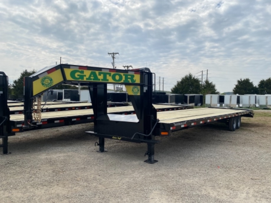 Gooseneck 40ft no CDL required Gatormade Trailers 