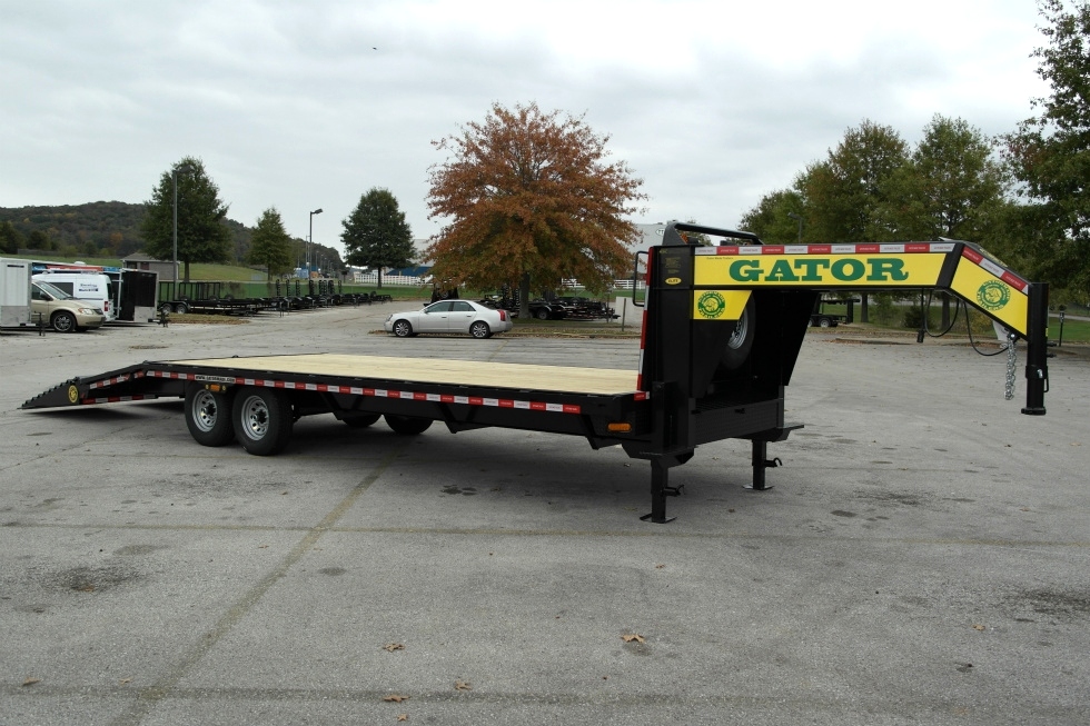 Gooseneck flat bed trailer for sale14k Gatormade Gooseneck Trailers 